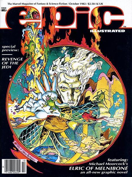 Epic Illustrated # 15 John Bolton, Richard Corben, Rick Veitch USA, 1982